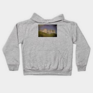 Artistic Warkworth Castle Kids Hoodie